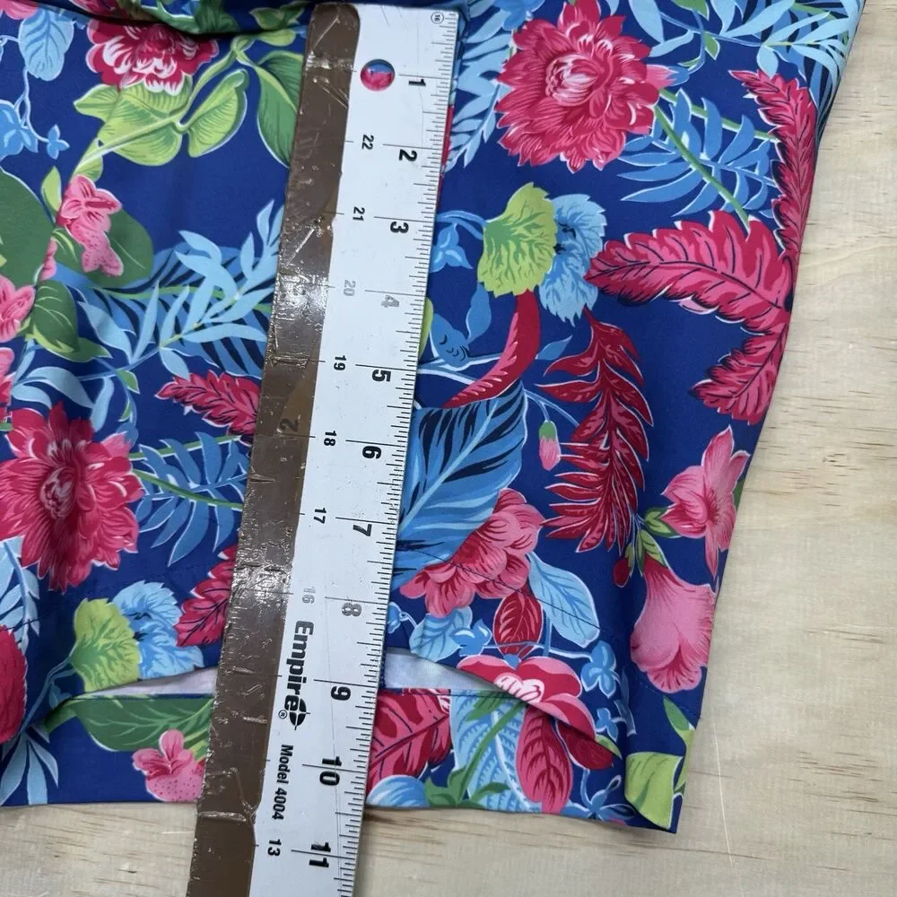 NEW RLX Ralph Lauren Classic Fit Water Repellent Floral Golf Shorts sz 36